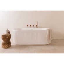 Bronte 1700mm Acrylic Oval Freestanding Bath